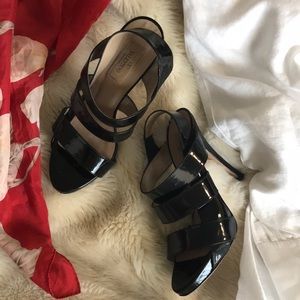 Valentino Patent Leather Sandals